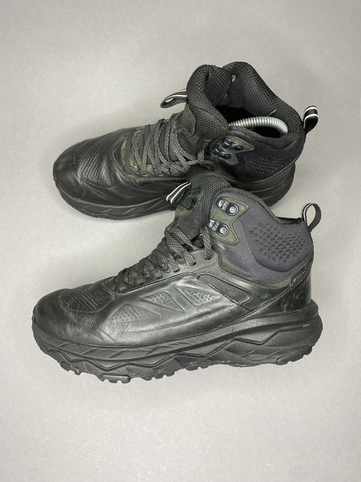 Hoka Gore-tex водостійкі шкіряні кросівки кроссовки високі 40.5р найк