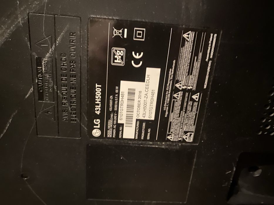 Lg   lcd pęknięty reszta Ok