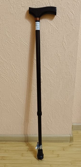 Якісна палиця (тростина) з регульованою висотою. Нова.