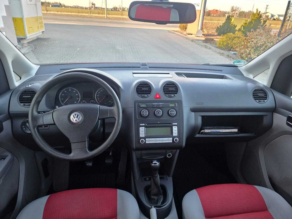 Vw Caddy Life 1,4 Mpi 2009r 5-Drzwi Klimatronik Alu-felgi Bezwypadek!