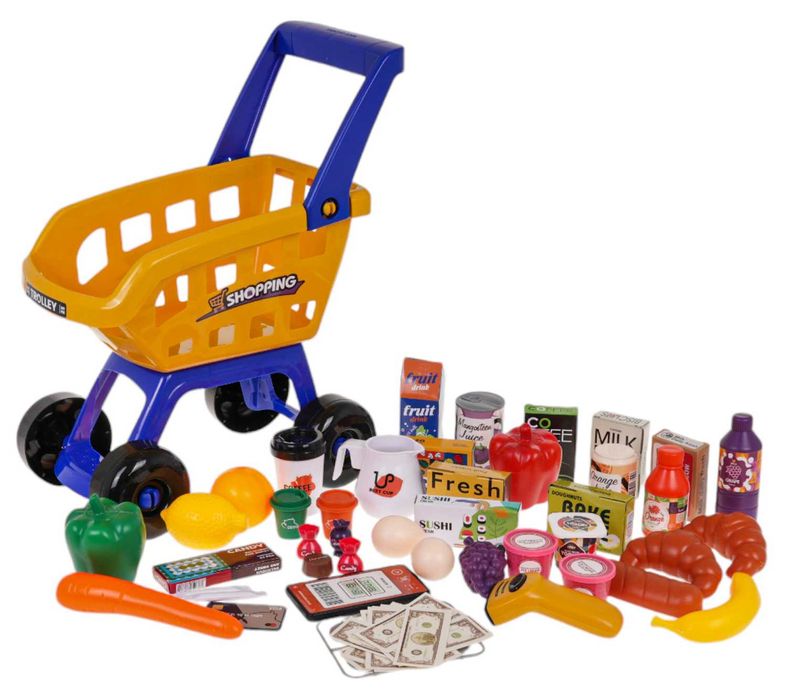 MEGA Supermarket Z Koszykiem + Akcesoria ZDZ.668-141