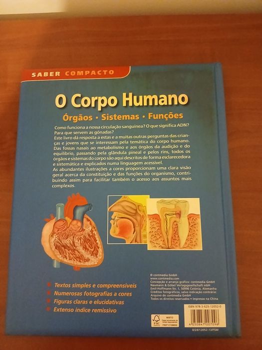 Livro O corpo humano