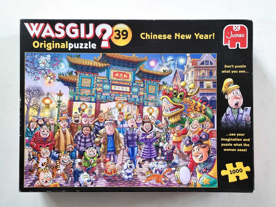 Puzzle 1000 Jumbo Wasgij Original 39 - Chinese New Year!