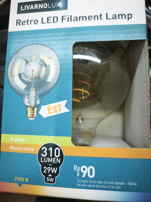 Żarówka retro LED E27