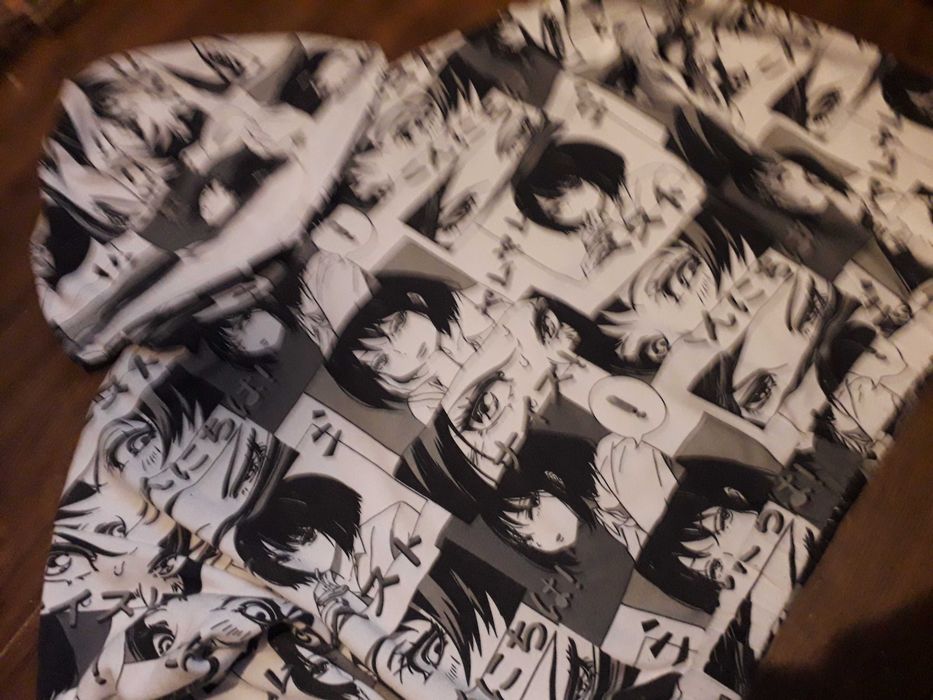 bluza z kapturem manga