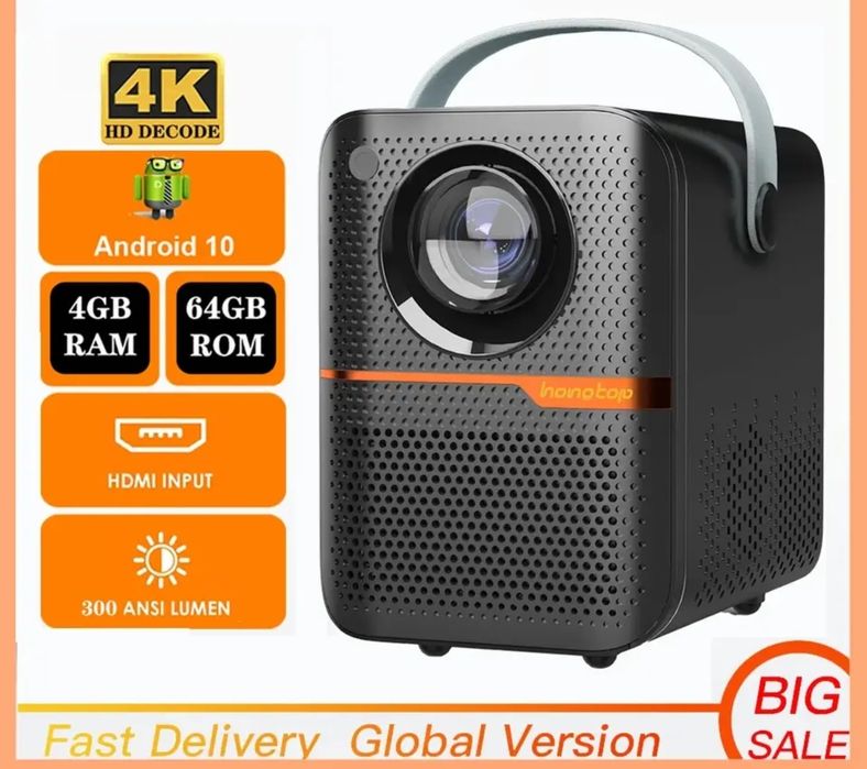 Projector Portátil 4k