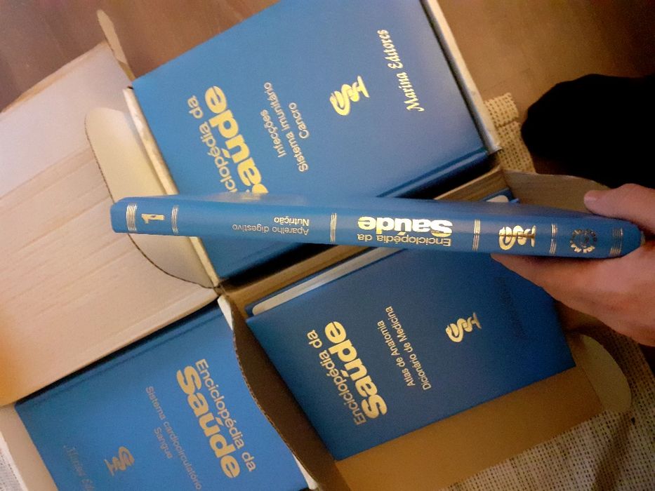 Enciclopédia da saúde 10 volumes nova