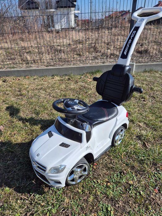 Jezdzik pchacz kolor bialy