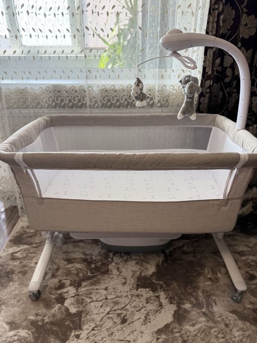 Дитяче ліжко-гойдалка CARRELLO Bloom CRL-10304 Cream Beige