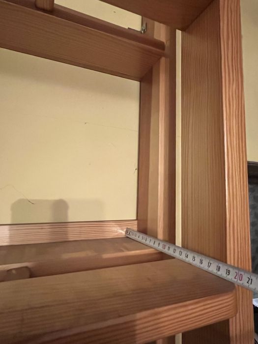 Regał na książki 230cm x 90cm x 23cm