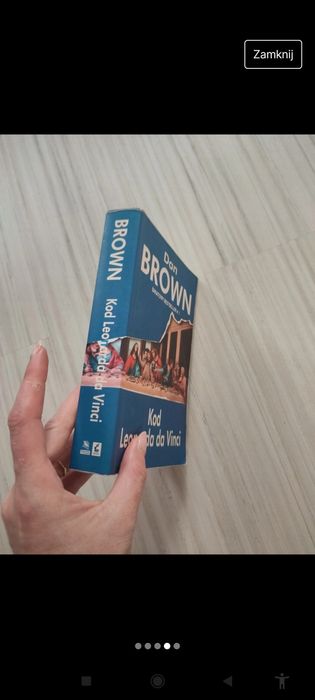 książka Kod Leonarda da Vinci - Dan Brown