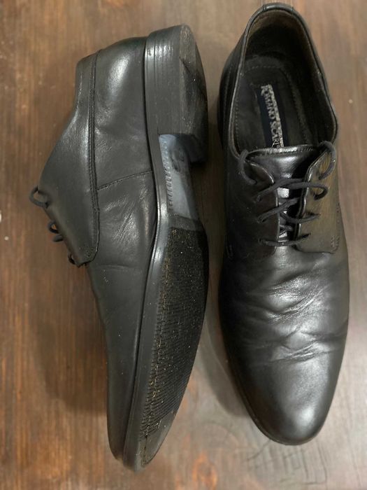 Шкіряні туфлі чорні (розм. 44 (29 см))