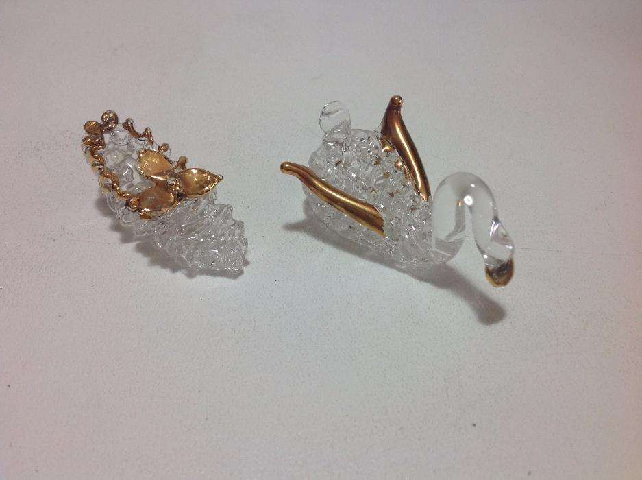 Sapato e Ganço de vidro