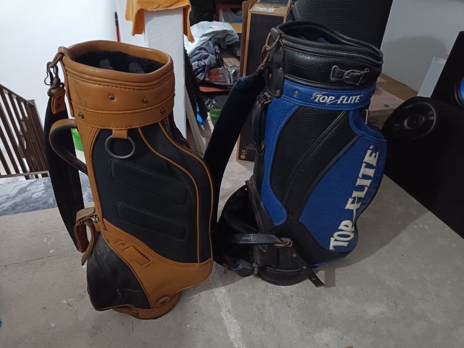 Malas de golfe usadas