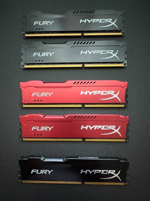 Память Kingston HyperX Fury ddr3(1333-1866) Mhz