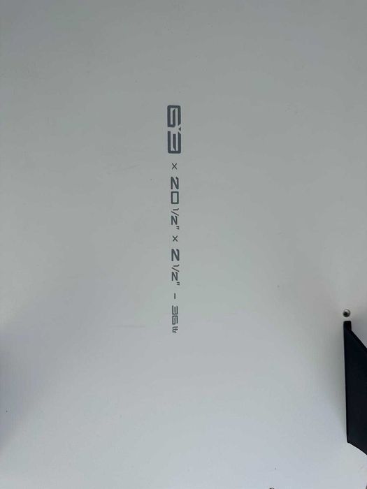 Prancha de surf Torq 6'3 como nova + acessórios