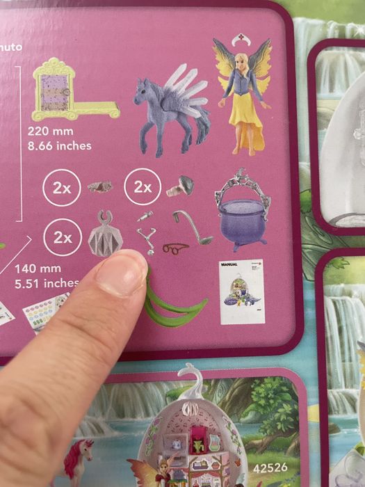 Schleich 42523 Balaya Kwiat weterynarza klinika elficka