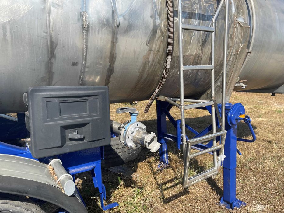 Semi reboque cisterna em inox