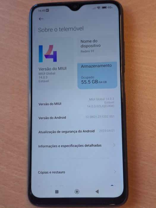Xiaomi Redmi 9T 64GB desbloqueado