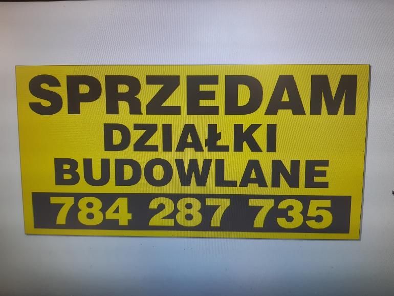 Sprzedam Dzialki Budowlane