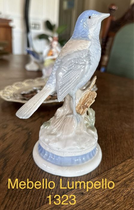 Figurka ptak ptaszek brak sygnatury porcelanowy ceramiczny 1323