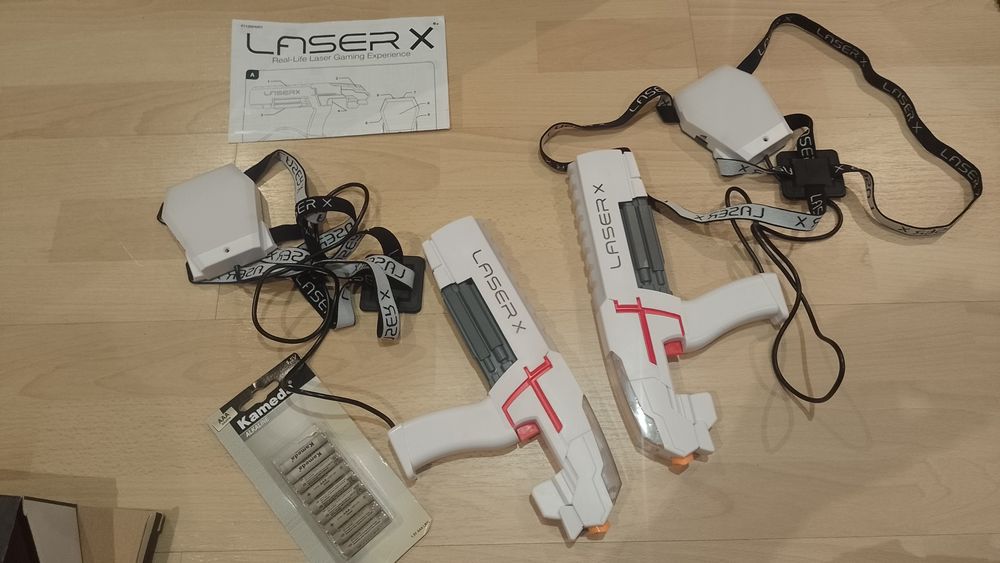 Pistolety na podczerwień laser x