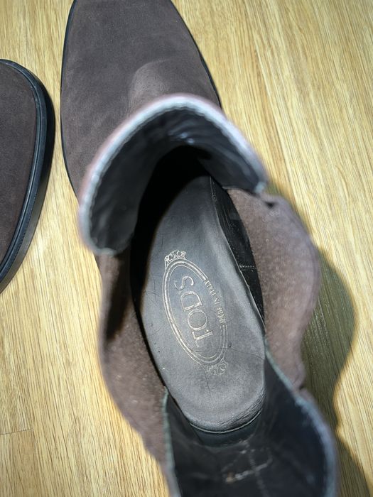 Челсі-черевики Tods 42 (27см) замша