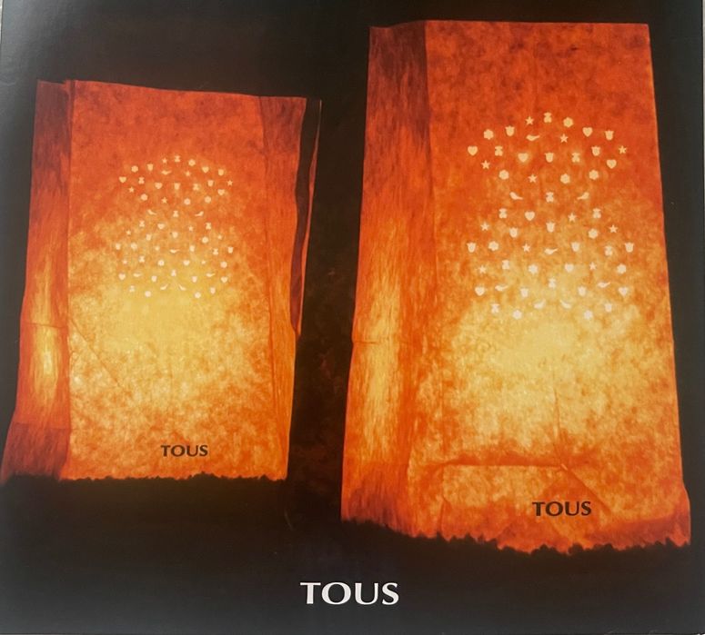 Tous Candle Bags lampiony papierowe - 4 sztuki