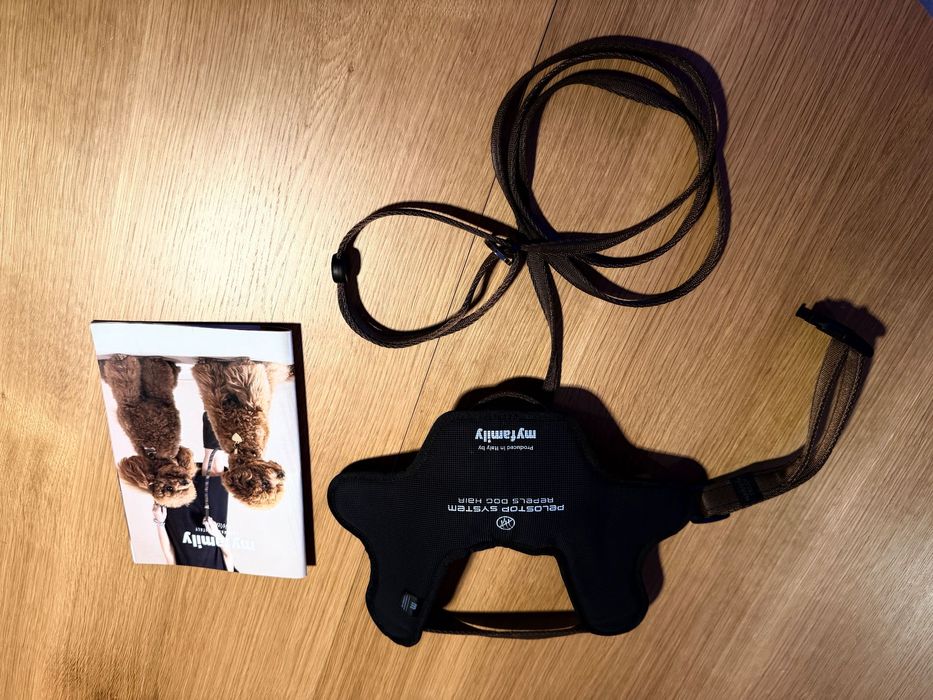 Szelki + smycz dla psa Memopet rozm M brązowe