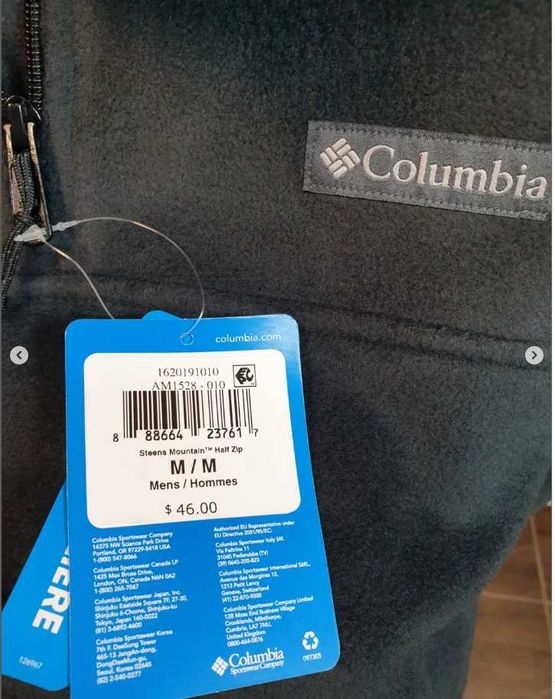 Флісова кофта  Columbia оригінал  3X