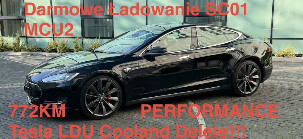Tesla Model S Super Car Tesla S P85D 772KM Performance w Idealnym Stanie