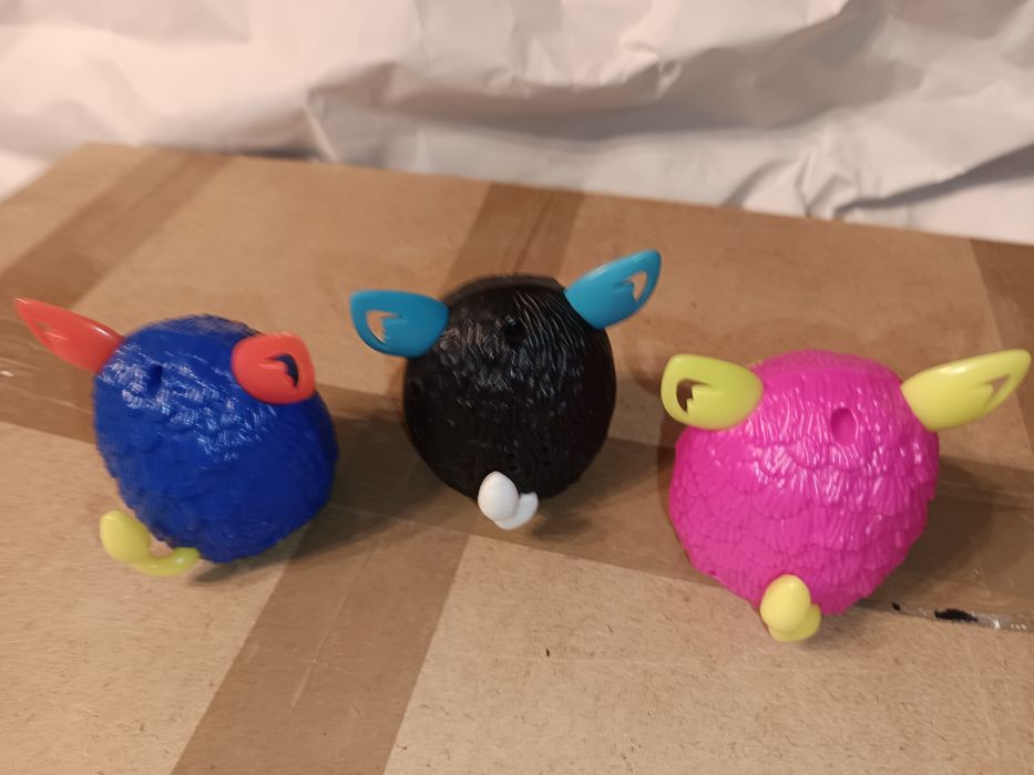 3, Figurki FERBI, FURBY z McDonalds-3 sztuki