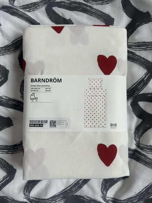 Ikea постіль комплект постільної білизни новий + подарунок