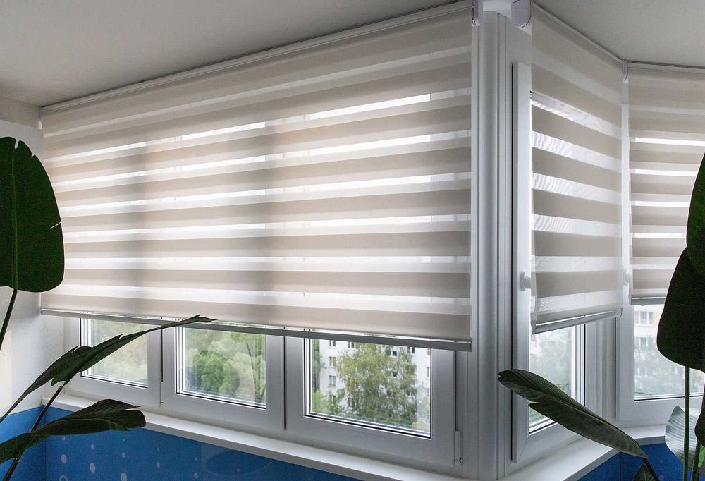 Жалюзи день ночь монтаж под ключ! Рулонные шторы Римские шторы