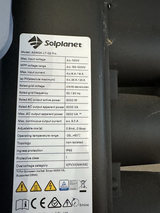 Falownik solplanet 5 kW