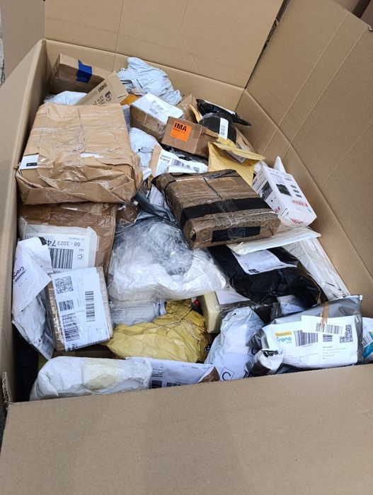 Nieodebrane paczki Sprzedaż na paletach Mix Towaru
