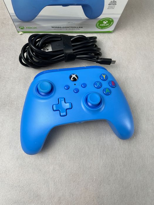 Powera pad przewodowy niebieski xs xo pc