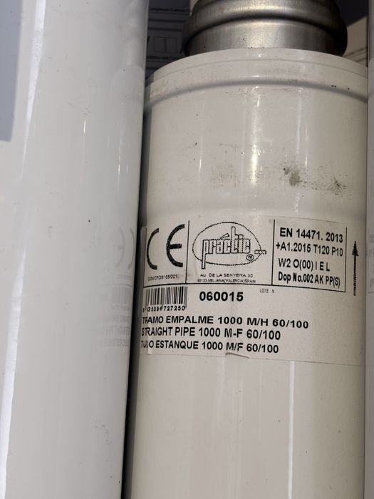 Tubo de Estanque Caldeira