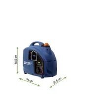 Gerador silencioso e economico Inverter AVR DT20I - 2000w