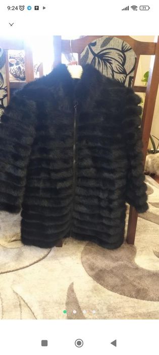 Шуба з хвостиків  норки.