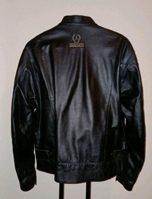 Antigo Casaco Pele Ducati (Dainese) de Coleção  (Edição Limitada) RARO