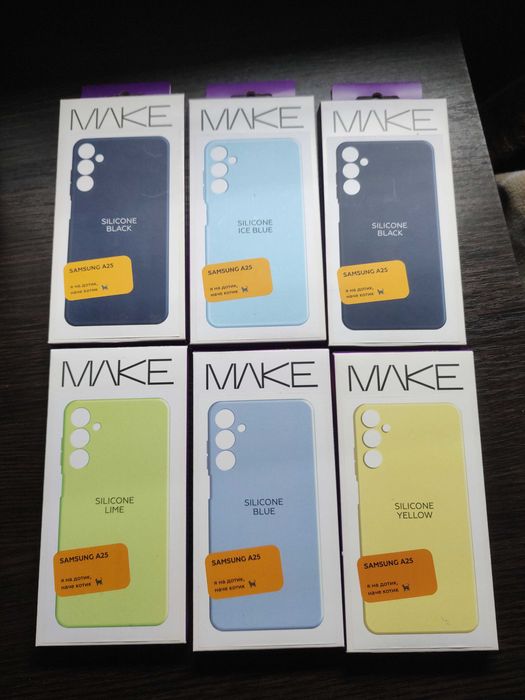 Чехлы для Samsung Galaxy A25 6шт
