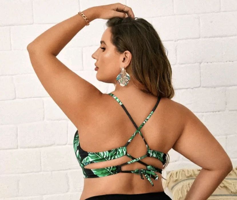 Top de Biquíni Tropical