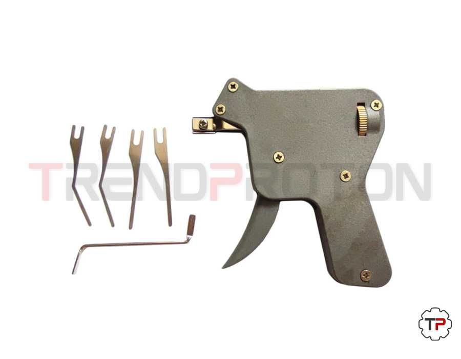 Lockpick em Aço - pistola para abrir Fechaduras