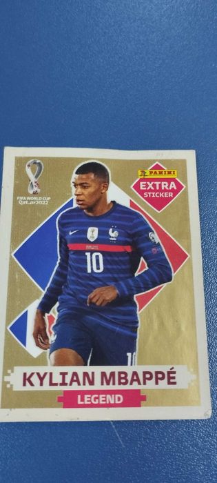 Carta do Raphaël Varane extra sticker base