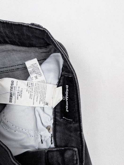 Dsquared2 szare spodnie jeansowe jeansy S