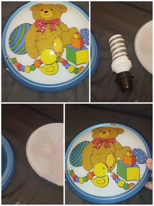 Candeeiro de Teto para Quarto de Bebé/Criança