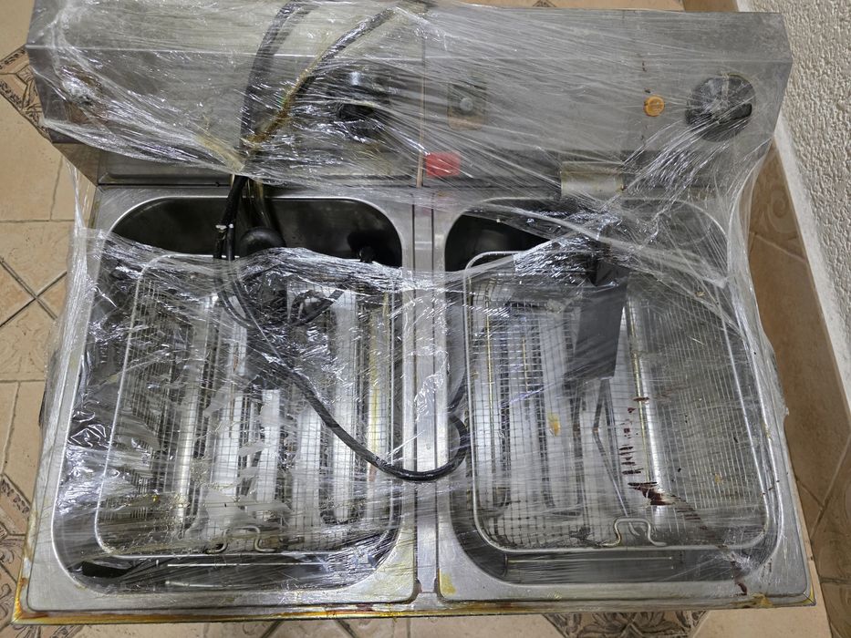 Фритюрниця подвійна