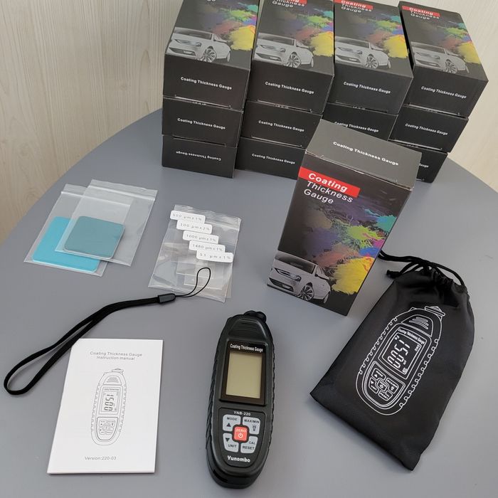 Метализированная шпаклевка толщиномер R&D TC-100 YNB-220 YNB-111