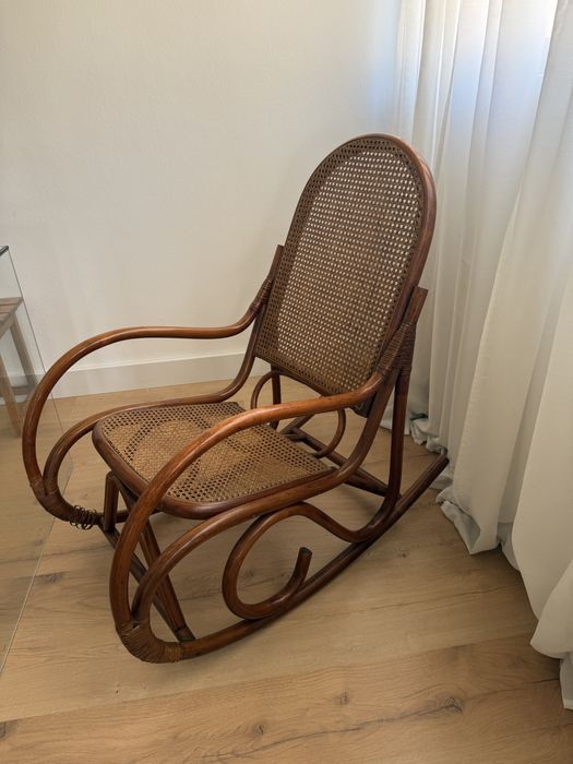 Cadeira baloiço vintage